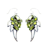 Lili Green Dangle Earrings for Everyday Elegance Peridot Green Dangle